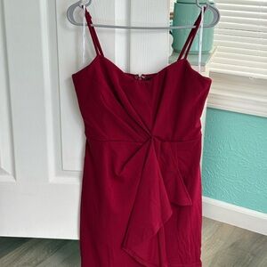 New with tags Lulu's Dark Red Mini Dress